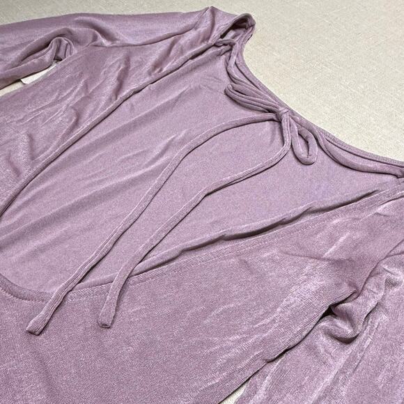 Free People Intimately Call Me Later Long Sleeve Mini Dress - Picture 7 of 9